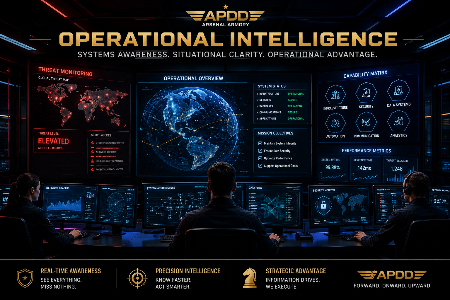 APDD operational intelligence and systems awareness
